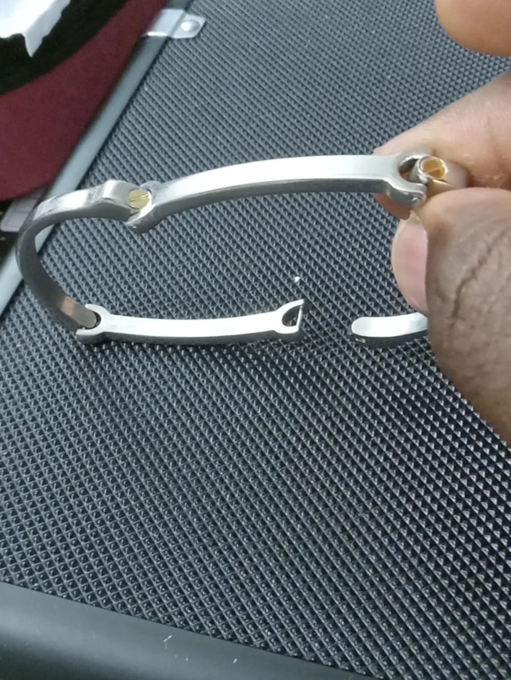 Stainless steel sleek men